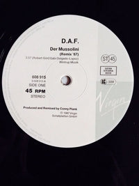 Deutsch Amerikanische Freundschaft : Der Mussolini (Remix '87) (12", RE, RP)