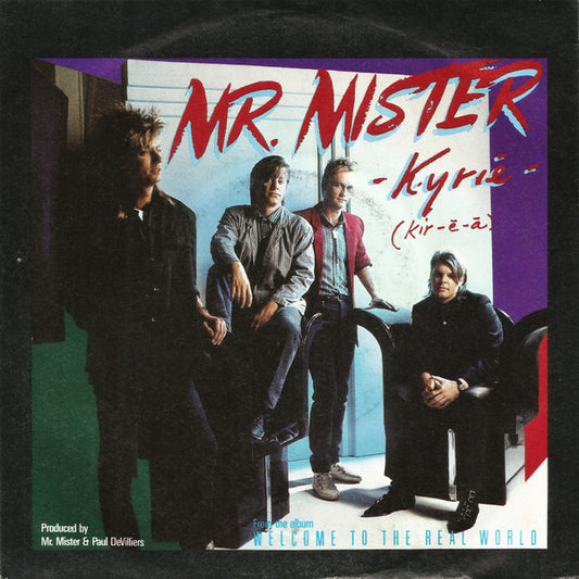 Mr. Mister : Kyrie (7", Single)