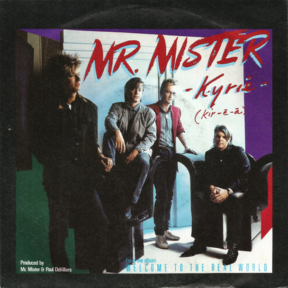 Mr. Mister : Kyrie (7", Single)