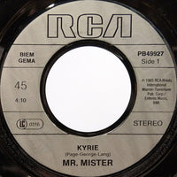 Mr. Mister : Kyrie (7", Single)
