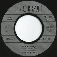 Mr. Mister : Broken Wings (7", Single)