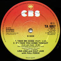 Lisa Lisa & Cult Jam With Full Force : I Wonder If I Take You Home (12", Single)