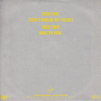 UB40 : Don't Break My Heart (7", Single)