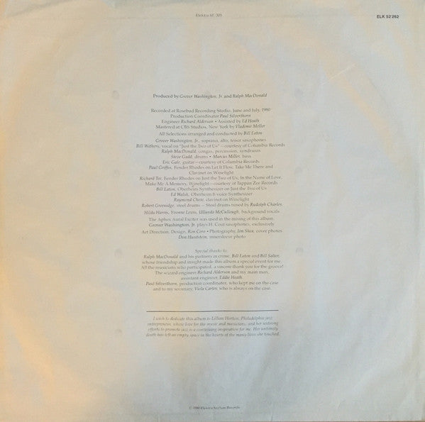 Grover Washington, Jr. : Winelight (LP, Album, RE)