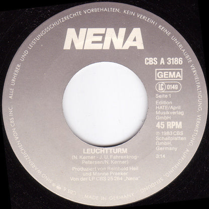 Nena : Leuchtturm / Kino (7", Single, Rhe)