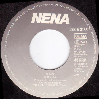 Nena : Leuchtturm / Kino (7", Single, Rhe)