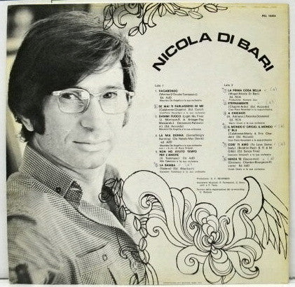 Nicola Di Bari : Nicola Di Bari (LP, Album)