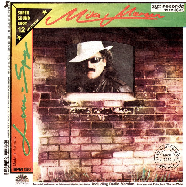 Mike Mareen : Love-Spy (7", Single)