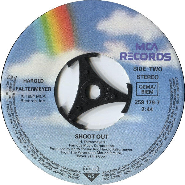 Glenn Frey : The Heat Is On (7", Single)