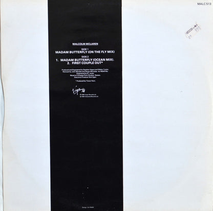 Malcolm McLaren : Madam Butterfly (On The Fly Mix) (12", Single)