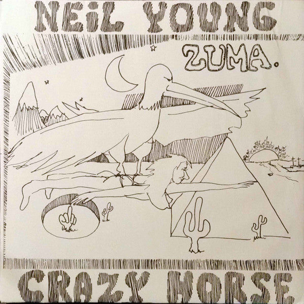 Neil Young With Crazy Horse : Zuma (LP, Album)