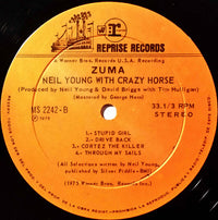 Neil Young With Crazy Horse : Zuma (LP, Album)