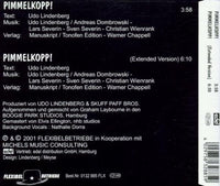 Udo Lindenberg : Pimmelkopp! (CD, Maxi, Copy Prot.)