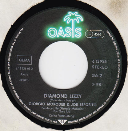 Giorgio Moroder & Joe Esposito : Lady, Lady (7", Single)