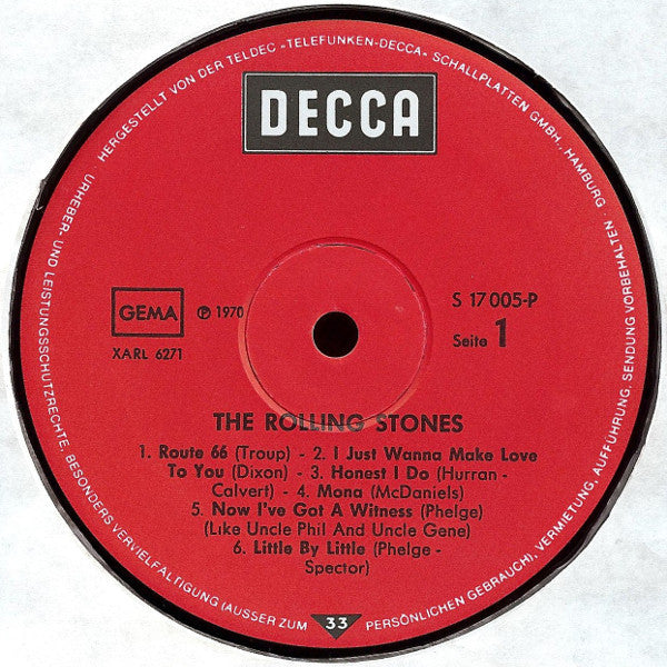 The Rolling Stones : The Rolling Stones (LP, Album, RE)