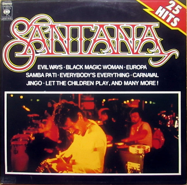 Santana : 25 Hits (The Sound Of Santana - 25 Santana Greats) (2xLP, Comp)