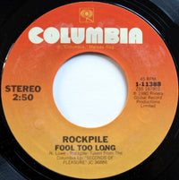 Rockpile : Teacher Teacher / Fool Too Long (7", Single)