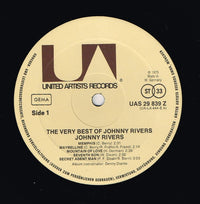 Johnny Rivers : The Very Best Of Johnny Rivers (LP, Comp, RE)