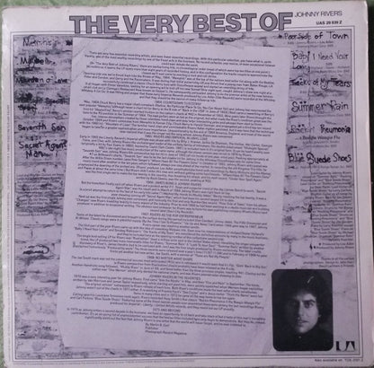 Johnny Rivers : The Very Best Of Johnny Rivers (LP, Comp, RE)