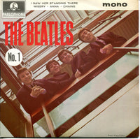 The Beatles : The Beatles No. 1 (7", EP, Mono, RP, Thi)