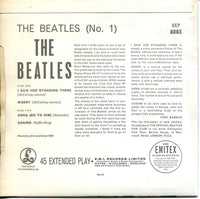 The Beatles : The Beatles No. 1 (7", EP, Mono, RP, Thi)