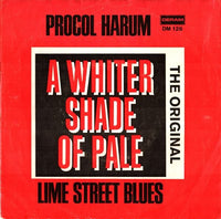 Procol Harum : A Whiter Shade Of Pale (7", Single)
