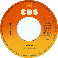Goldie Ens : Tuesday (7", Single)