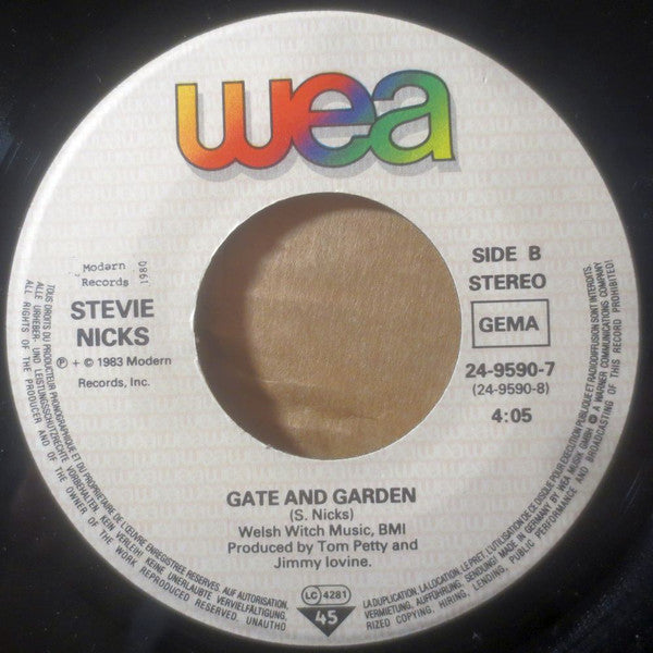 Stevie Nicks : If Anyone Falls (7", Single)