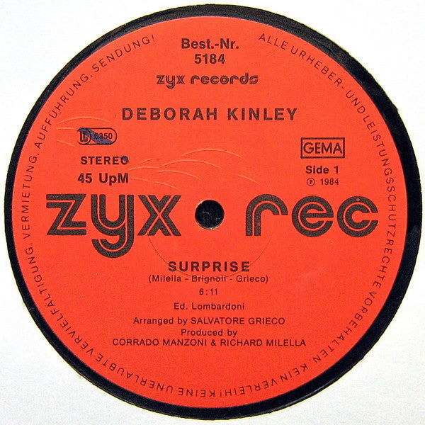 Deborah Kinley : Surprise (12")