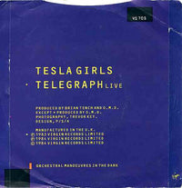 Orchestral Manoeuvres In The Dark : Tesla Girls (7", Single, Mat)