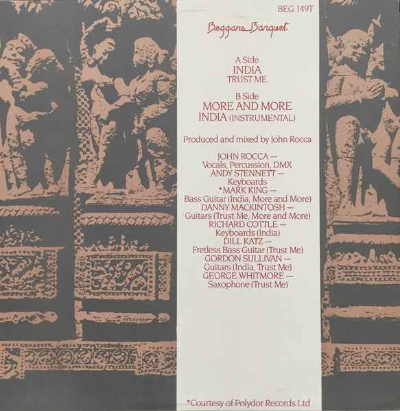 Pink Rhythm : India (12")