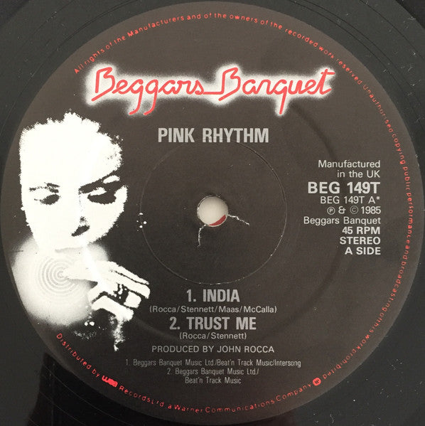 Pink Rhythm : India (12")