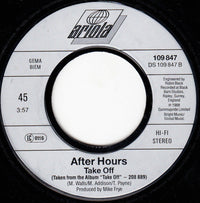 After Hours (5) : Paint It Black (7", Single)