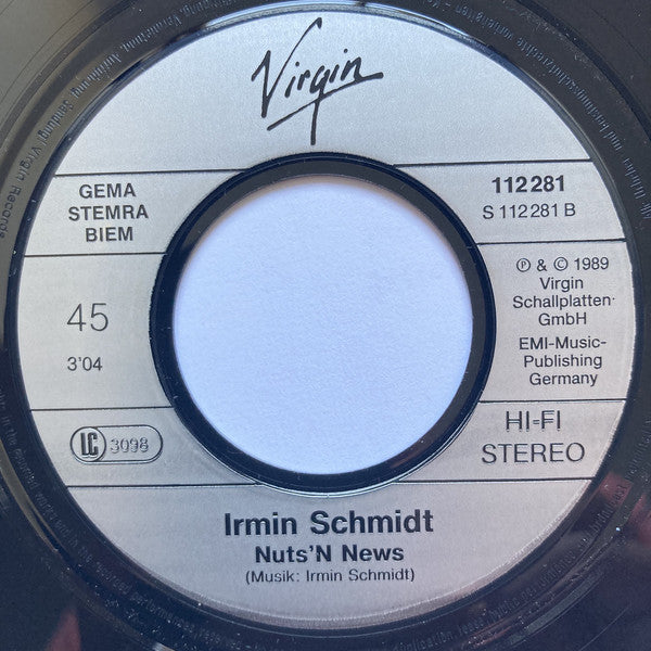 Irmin Schmidt & Renan Demirkan : Zu Nah Dran (7", Single)