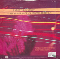 David Bowie / Pat Metheny Group : This Is Not America (7", Single, Sil)
