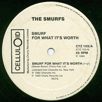 The Smurfs : Smurf For What It's Worth (12", Maxi)