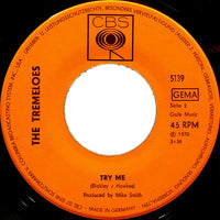 The Tremeloes : Me And My Life (7", Single, Mono)