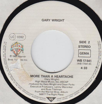 Gary Wright : Really Wanna Know You (7", Single)