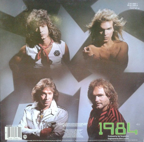 Van Halen : 1984 (LP, Album, RE)