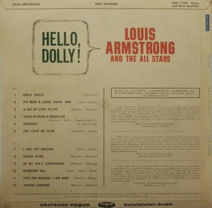 Louis Armstrong And The All Stars* : Hello Dolly (LP, Album)
