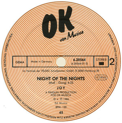 Joy (9) : Hello (12", Maxi)