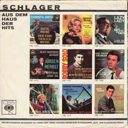 Fats And His Cats : Die Hübschen Girls Aus Germany / Komm Zu Mir (7", Single)