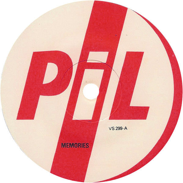 Public Image Limited : Memories (7", Single)