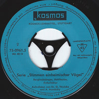 Gerhard Thielcke, Albert Ausobsky : Stimmen Einheimischer Vögel (7")