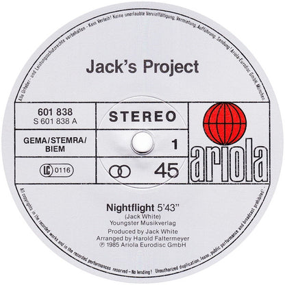 Jack's Project : Nightflight (12", Maxi)