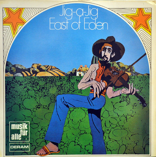 East Of Eden (2) : Jig-A-Jig (LP, Comp, Red)