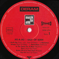 East Of Eden (2) : Jig-A-Jig (LP, Comp, Red)