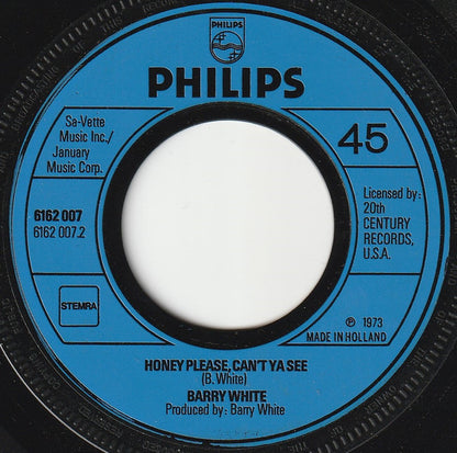Barry White : Never, Never Gonna Give Ya Up (7", Single)
