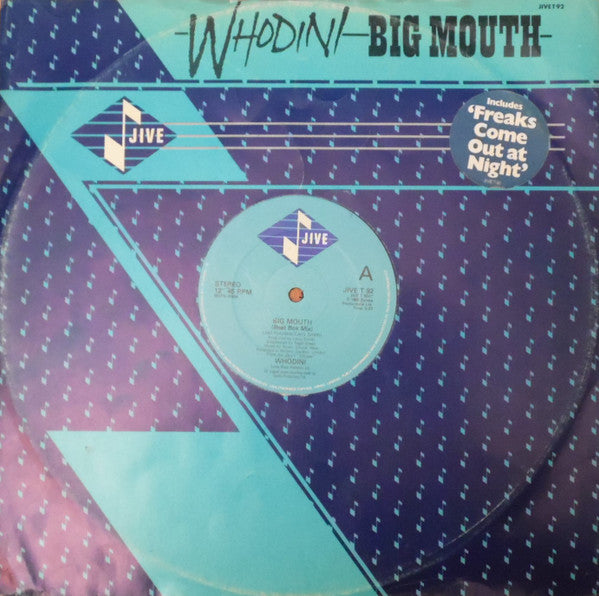 Whodini : Big Mouth (12")
