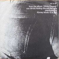 The Rolling Stones : Brown Sugar / Bitch (7", Single, Mono, Lar)